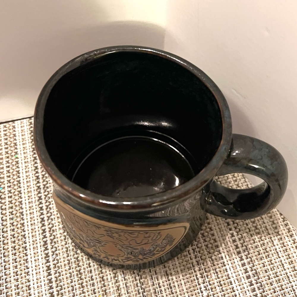 NEW HAMPSHIRE MOOSE Stoneware Coffee Mug. New. Brown. - Picture 3 of 4